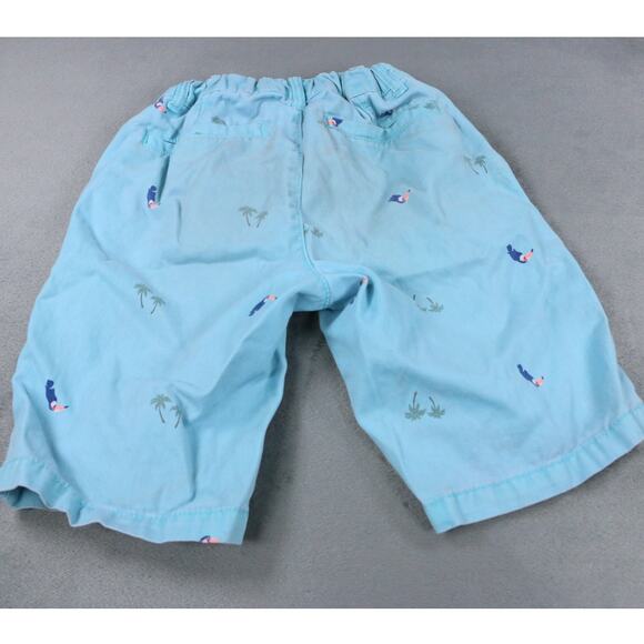 The Children’s Place Boys Shorts Size 8 Blue Toucan Palm Tree Print Casual - Picture 6 of 8